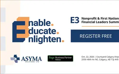 E3 Non Profit & First Nation Financial Leaders Summit