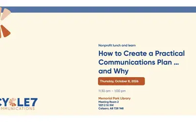 How to Create a Practical Communications Plan ... and Why