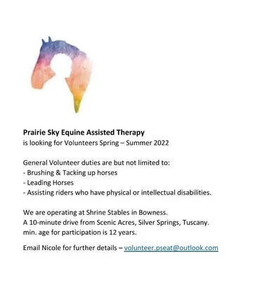 Prairie Sky Equine Assisted Therapy