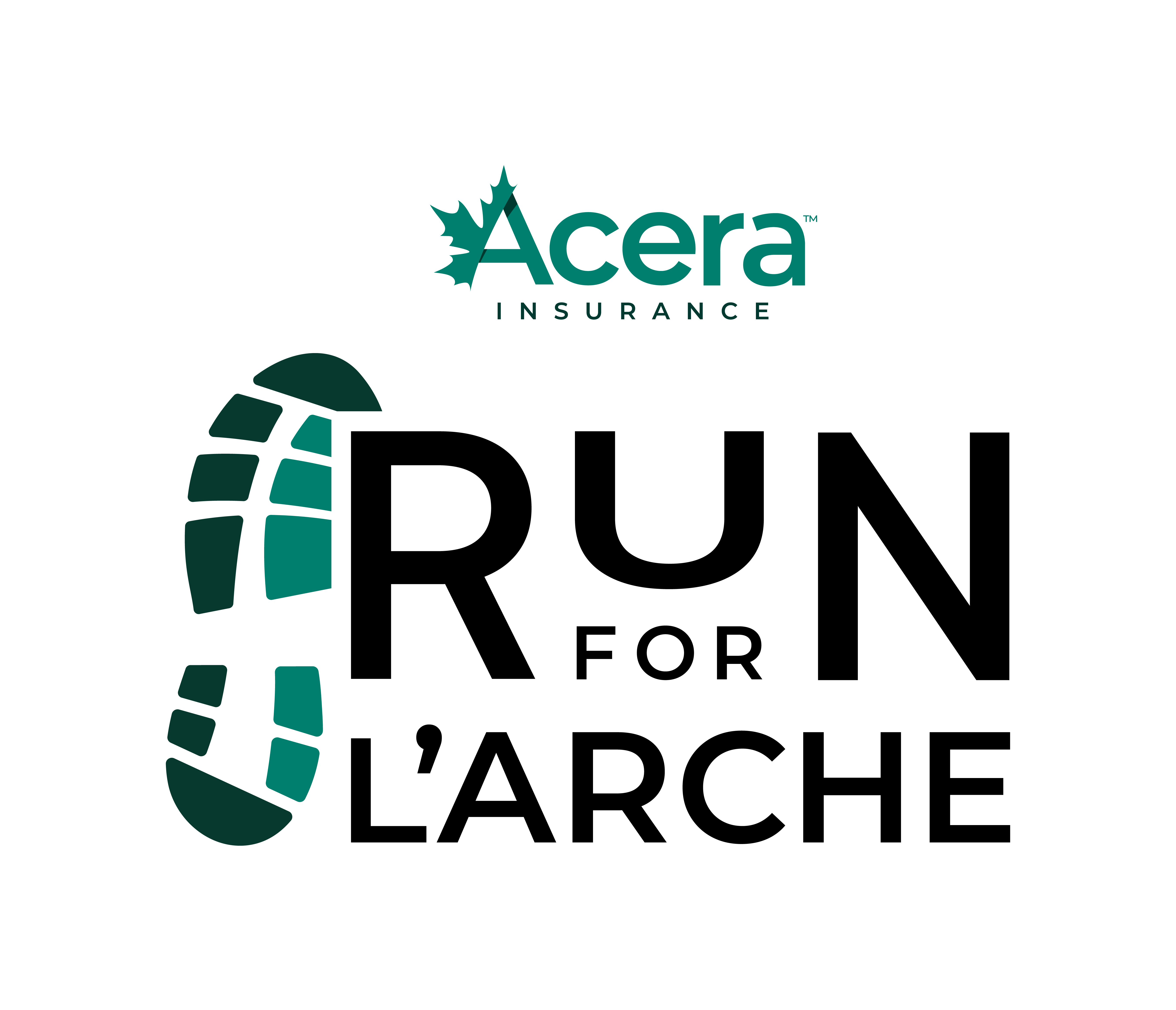Acera Insurance Run for L'Arche Logo
