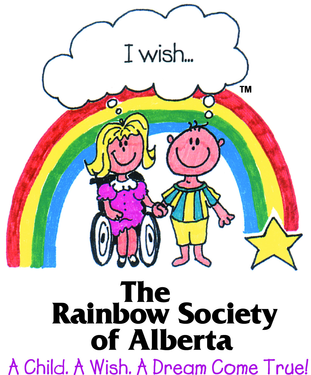 The Rainbow Society of Alberta Logo